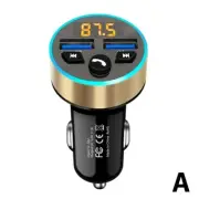 FM Transmitter Modulator Car Wireless Bluetooth 5.0 USB Auto Radio Mp3 GOLD