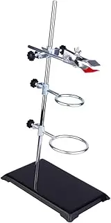 HEALLILY Laboratory Support Stand Clamp Lab Flask Clamp Table Rod Stand for Chemistry Experiments Essential Laboratory Equipment