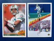 Dan Marino 1991 Upper Deck #465 Team MVP/Aerial Threats Marino/Clayton Dolphins