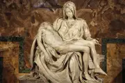 MICHELANGELO SCULPTURE ARTWORK 4x6 GLOSSY PRINTED POSTCARD