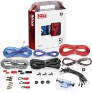 8 GAUGE BOSS AMP WIRING INSTALL KIT AMPLIFIER POWER SUB SUBWOOFER
