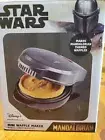 Disney Star Wars Mini Waffle Maker Mandalorian Themed Waffles NEW. Mandalorian