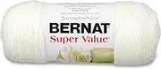 [Bernat] Super Value Yarn, 7 oz, Gauge 4 Medium Worsted, Winter White