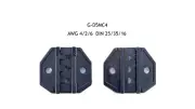 Interchangeable Crimp Tool Die Set For Solar Terminal MC4 AWG 14/12/10