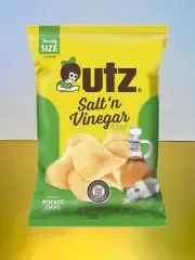 〽️ New Exclusive UTZ Salt & Vinegar Potato Chips 7.75 oz