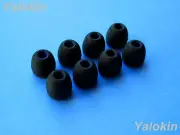 8pcs Small (BK) Replacement Ear Tips Earbuds for Jaybird X3 Wireless Headphones