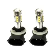 Fits Arctic Cat 80W LED Super White Headlights Bulbs Lamps 2 Pack
