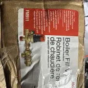 Honeywell FM911 1/2 Boiler Fill Valve and Backflow Preventer Combo
