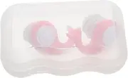 Milisten Noise Reduction Earplugs for Sleep Waterproof for Swimming Comfortable for Women Soft Silicone Anti-drop Design
