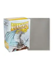 Dragon Shield: 100ct Standard Size Matte Silver Sleeves