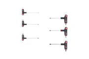 Wurth 6pcs Set of 2C T-Handle Hex Keys