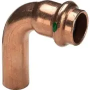 Viega PROPRESS WATER ELBOW 90-Degree 1600kPa Male & Female, Copper- 25mm Or 32mm