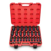 TTI 1/2inch Deep Metric 10-36mm Impact Socket Set - 29 Piece TT12D29ISS