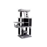 YES4PETS 167cm 41kg Cat Tree Tower 12 Cm Thicker Scratching Post Scratcher Hammock Condo House