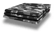 Skin for PS4 Pro WraptorCamo Digital Camo Gray Playstation 4 Console