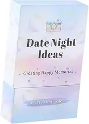 Unique Date Scratching Off Cards Game Favors for Husband Weddings Couple