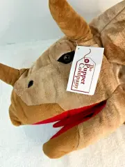The Puppet Company Large Triceratops Dinosaur Hand Puppet 17' with tongue NWT
