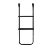 Trampoline Ladder Frame made from steel Adjustable Height Black