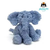 在飛比找博客來優惠-英國 JELLYCAT 23cm 波浪毛大象 Fuddlew