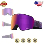 Lumalens Enhanced Dragon Ski & Snowboard Goggles with Bonus Lenses - Unisex