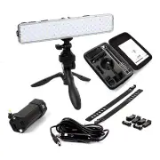 CN-T80C 80 LED Car DSLR Camera Video Light+Tripod&Battery Grip+Charger Set