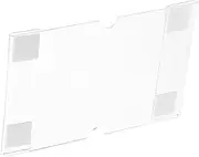 Gadpiparty 6x4 Wall Mount Sign Bracket Acrylic Diploma Frame Business License Holder Display Sign Space-Saving