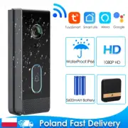 Video Doorbell WiFi Outdoor Door Bell Waterproof IP65Battery Intercom Smart Home