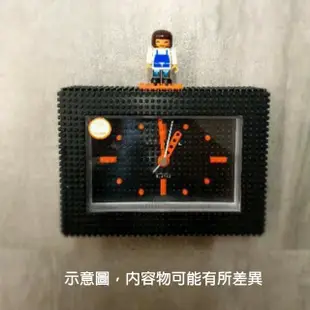 【nanoblock 河田積木】迷你積木-積木鬧鐘+熊貓套組-黑色(NAAC-96902BK)