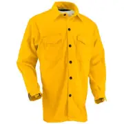 Crew Boss 7.0 oz. Tecasafe Plus Traditional Shirt, Medium