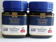 Manuka Health Raw Manuka Honey New Zealand 6+ UMF, MGO115+ 250g/8.8 Oz Lot of 2