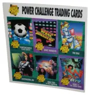 Nintendo Power Challenger Trading Cards Sheet - (World Soccer, Space Invaders, T
