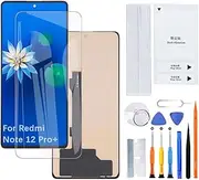 H&LYCYJ Display Screen for Xiaomi Redmi Note 12 Pro+ TFT 22101316UCP 22101316UG LCD Screen Replacement Assembly with Kit
