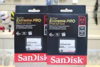 在飛比找Yahoo!奇摩拍賣優惠-【日產旗艦】SanDisk Extreme 64G CFas