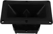 WHAMVOX Audio Accessories Speakers Ukulele Pickup Audio Horn Speaker Piezoelectric Buzzers Part Speaker Horns Part Horn Speaker Accessory Piezoelectric Horn Tweeters Plastic Black