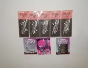 Conair & Goody Silver Hair Clip Bundle - Stay Tight - Curl - Section & Set