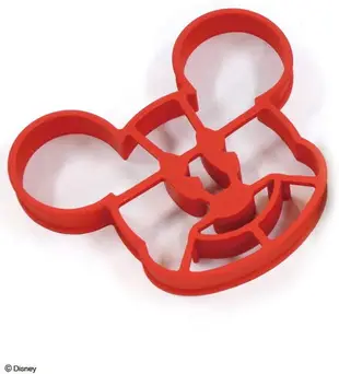 米奇 Mickey 鬆餅頭型壓模-紅，鬆餅模/厚鬆餅模/餅乾壓模/鬆餅模具，X射線【C142249】