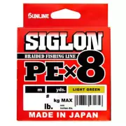 Sunline Siglon PE X8 150m Light Green #1 16lb
