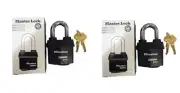 2-PACK Master Lock 2-5/8 In. Pro-Padlock Body 10G232 Key 6127KA