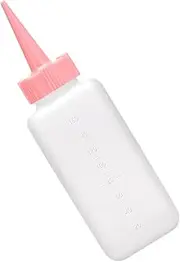 Hair Dye Bottle Applicator - Squeeze Bottles for Liquids - Translucent Hair Dye Bottles Measured Hair Color Applicator Bottles for BBQ Grill Restaurant 160ML