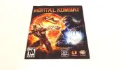 Mortal Kombat Instruction Manual Booklet ONLY!! (PS3)