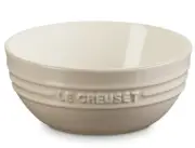 Le Creuset Soup Bowl 14cm Brioche Stoneware Deep Dish Heat Cold Resistant JP NEW
