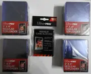 ULTRA PRO TOP LOADERS 3 X 4 INCH(X100) + 100 PREMIUM CARD SLEEVES - FREE P&P