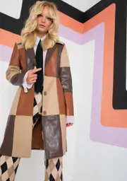 [Current Mood] Rebel In Me Patchwork Trench Coat
