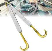 FITHOIST Tow Straps V Bridle 3" x 24" with 15" J Hooks 5400 lbs