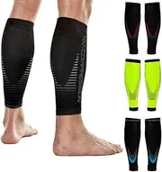 [NV Compression] Race and Recover Footless Compression Socks - Calf Support Compression Calf Sleeves - for Sports, Running, Cycling, Triathlon, Gym, Tennis