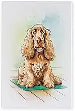 Art of Arora 2852 Cocker Spaniel Ceramic Tile Picture Plaque Wall Art 30 x 20cm