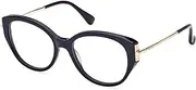 [MaxMara] Eyeglasses MM 5116 090 Shiny Blue, Pale Gold, Shiny Blue, Shiny Pale Gold, 52/17/140