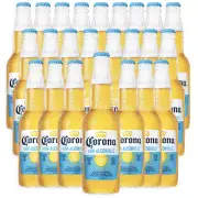 Corona 24 Pack Non-Alcoholic Malt Beverage - 12oz Bottle Mexican Import Brew