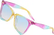 [VALICLUD] Rainbow Sunglasses Women's Party Favors Funny Cat Eye Glasses Festival Decor