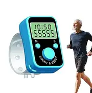 Electronic Click , Digital Hand , 5 Digit LCD Display Tracker, Portable Counter Clicker for Pier, Bus Stop, School, Laboratory, Counting Tool for Work and Events